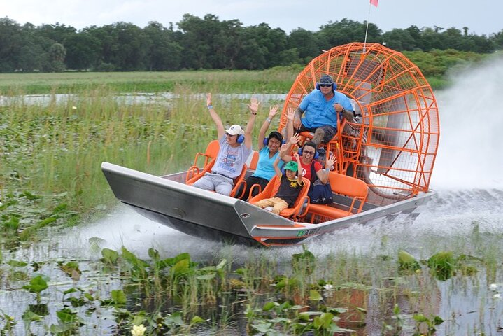 Experience the excitement of an exclusive airboat tour through Florida's stunning wetlands where you’ll see wildlife up close and enjoy the beauty of serene lakes and lush landscapes.